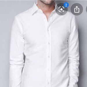 White Zara Man dress shirt